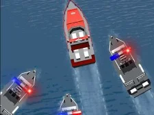 Police Boat Chase